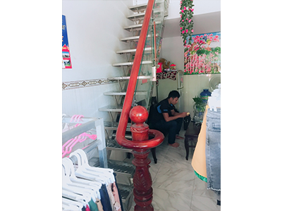 Cầu thang kiếng Biên Hòa 06
